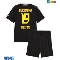 Borussia Dortmund Konstantinos Karetsas #19 Gostujuci Dres za djecu 2026-27 Kratak Rukav (+ Kratke hlače)
